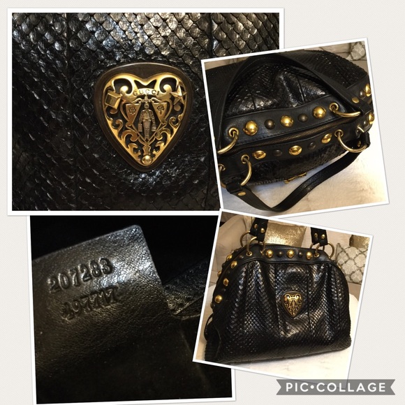 GUCCI BABOUSKA  PYTHON🐍 🖤 - Picture 6 of 8